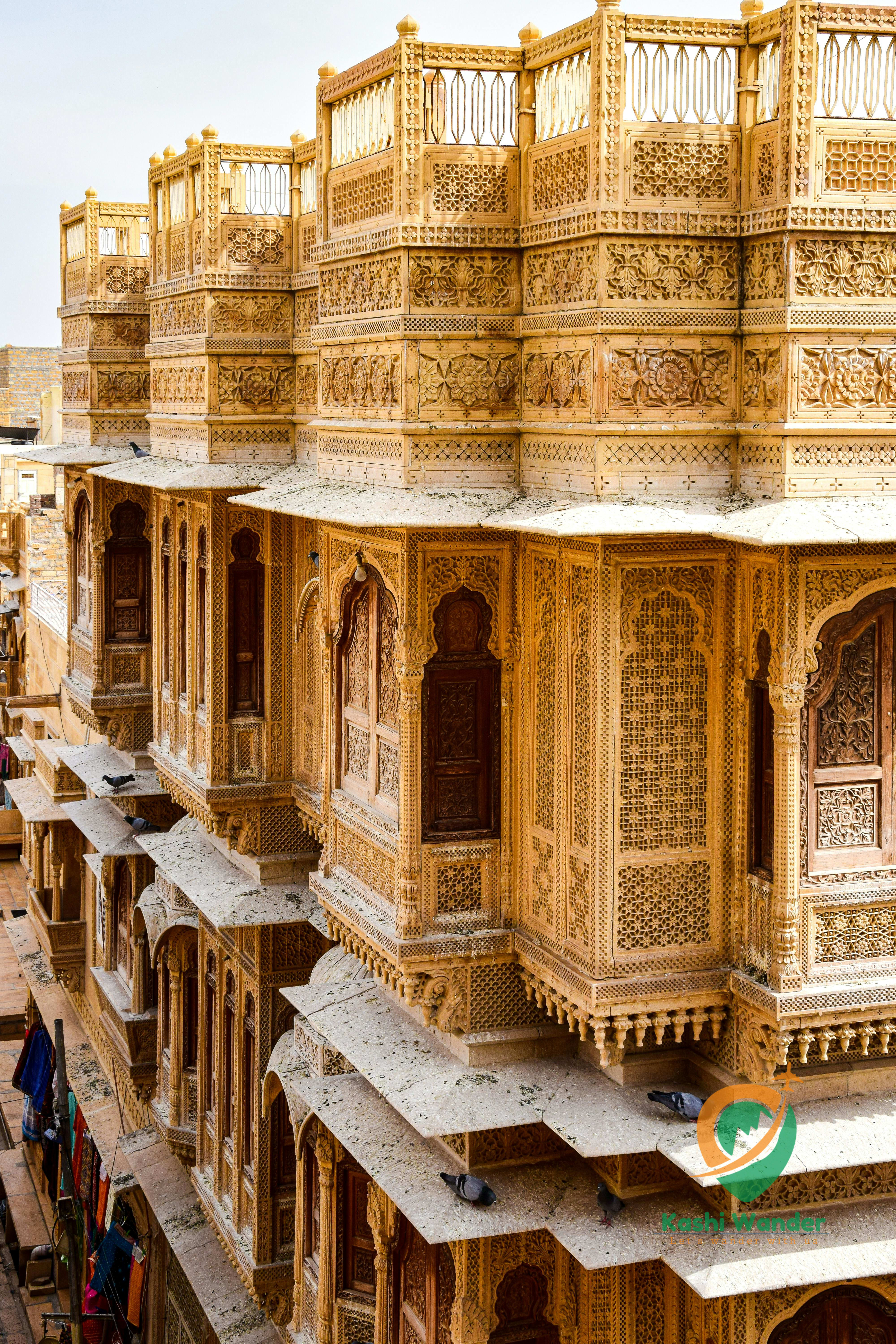 kotharis-patwon-ki-haveli-museum-in-jaisalmer-in-india